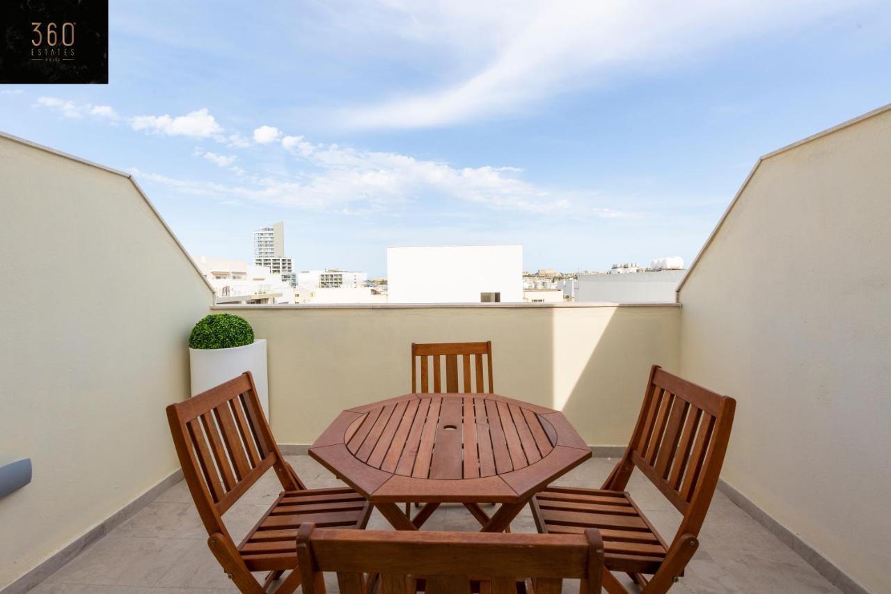 Apartment Stylish, Comfortable 2br With Wifi & Prvt Balcony By 360 Estates Gzira